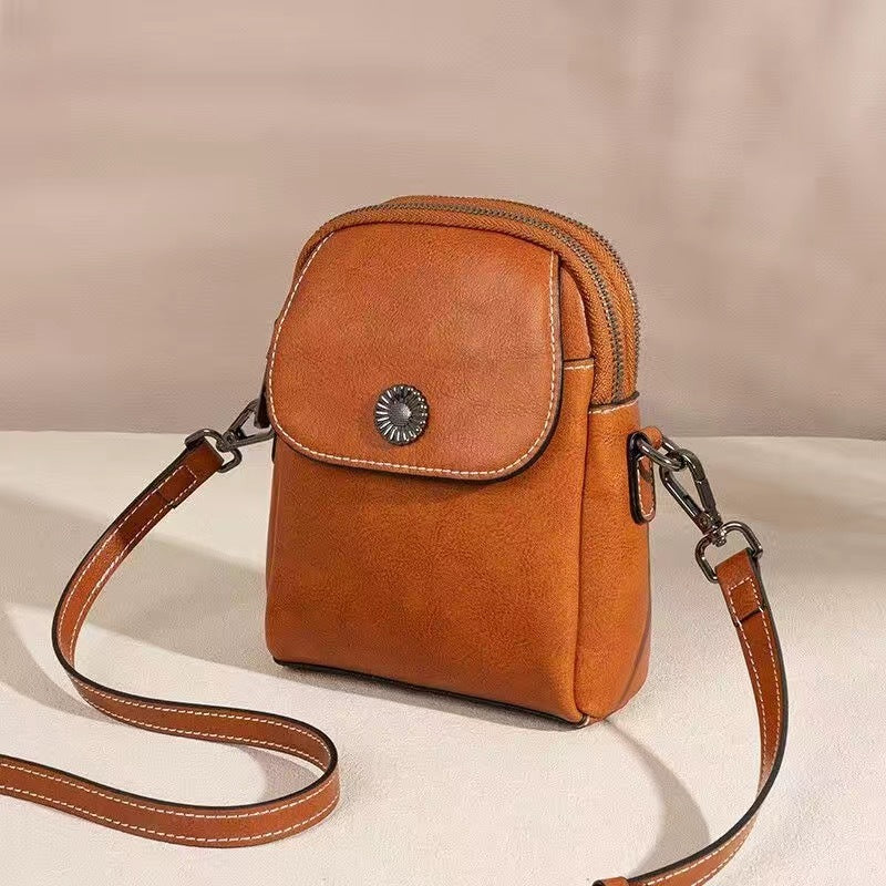 womens fashion leather messenger bag