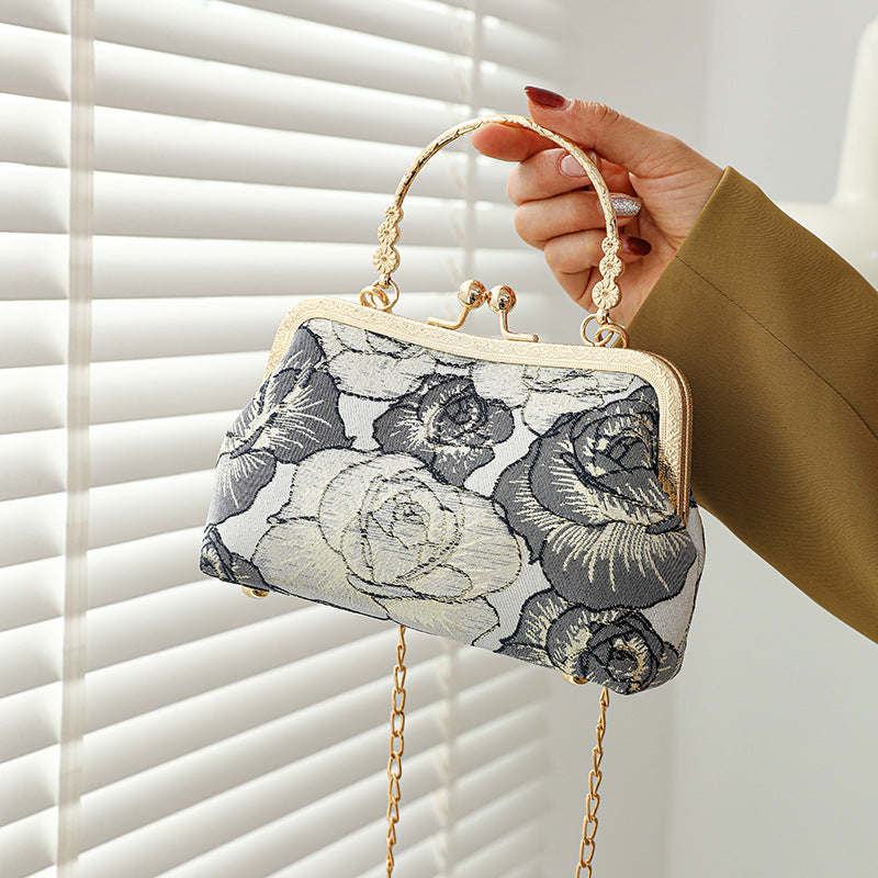 Chinese-style Cheongsam Bag Evening Mini Handbag