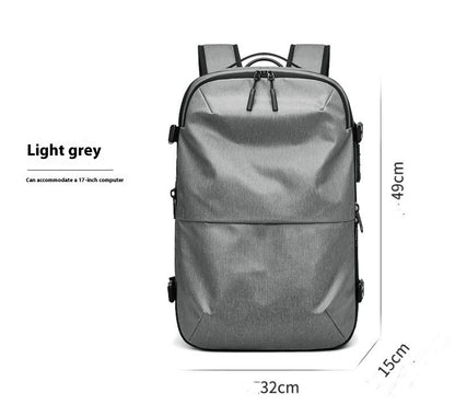 large capacity travel backpack for business trips