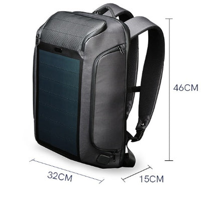 flexible solar backpack for men multifunctional computer bag backpack