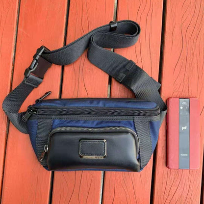 nylon mens casual waist bag shoulder