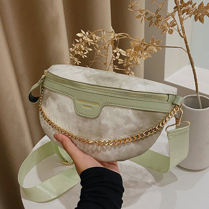 fashion trend cross body cloud flower chain handbag