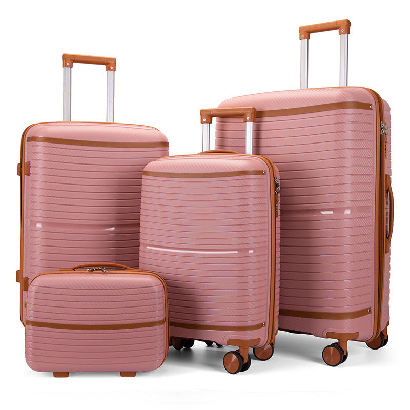Large-capacity Carry-on Suitcase With Universal Wheels And Durable Construction For Travel