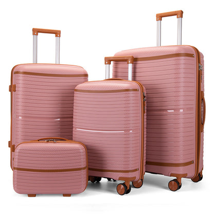 Large-capacity Carry-on Suitcase With Universal Wheels And Durable Construction For Travel