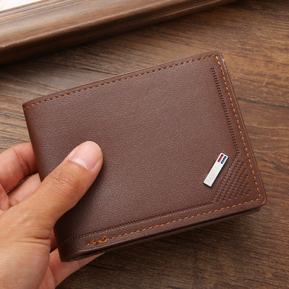 multi slot large capacity horizontal business wallet