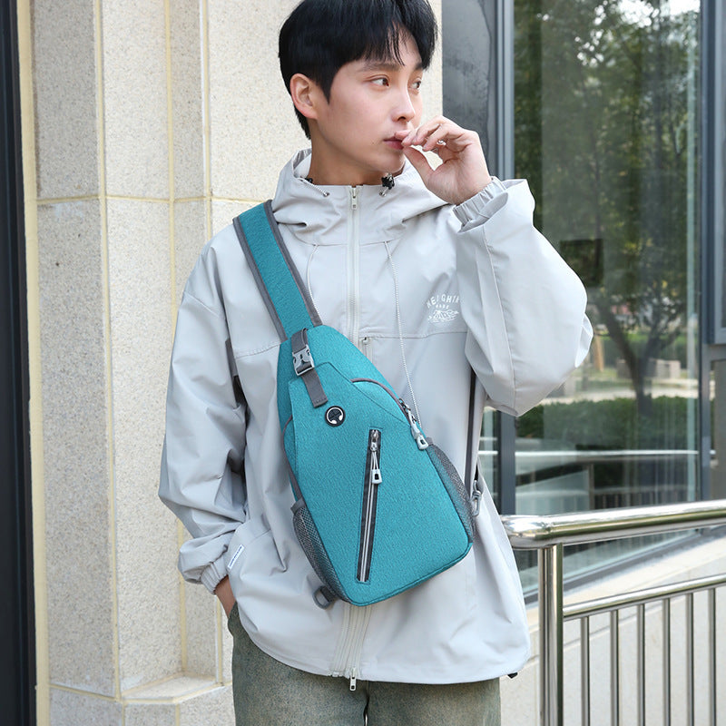 new multifunctional mens shoulder crossbody bag male hard wearing canvas shoulder messenger bags chest bag