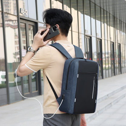 Leisure Oxford Fabric Chest Bag Three-piece Set Backpack