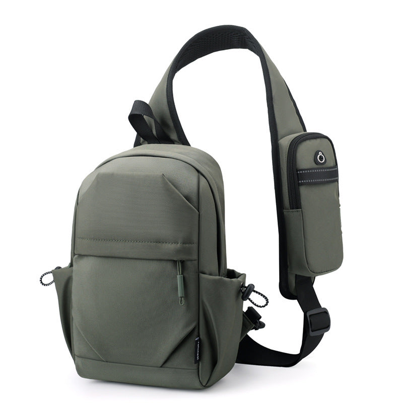 mens backpack oxford cloth shoulder chest bag