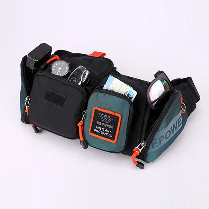 mens casual waterproof chest bag fashion trend