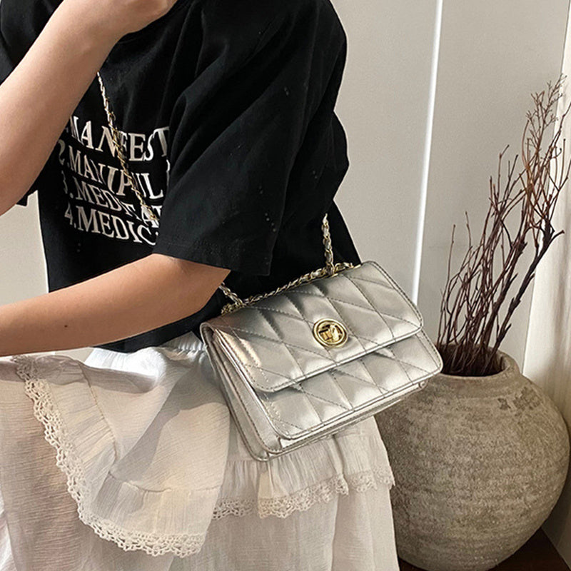 womens fashion thread chain shoulder bags casual messenger bag