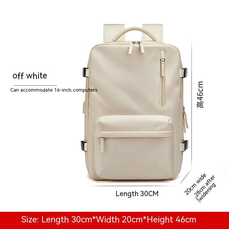 dry wet separation backpack large capacity leisure fashion schoolbag