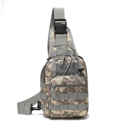 oxford cloth cycling bag camouflage outdoor sports small chest pannier bag