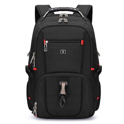 computer backpack large capacity 1680d waterproof multifunctional shoulder bag