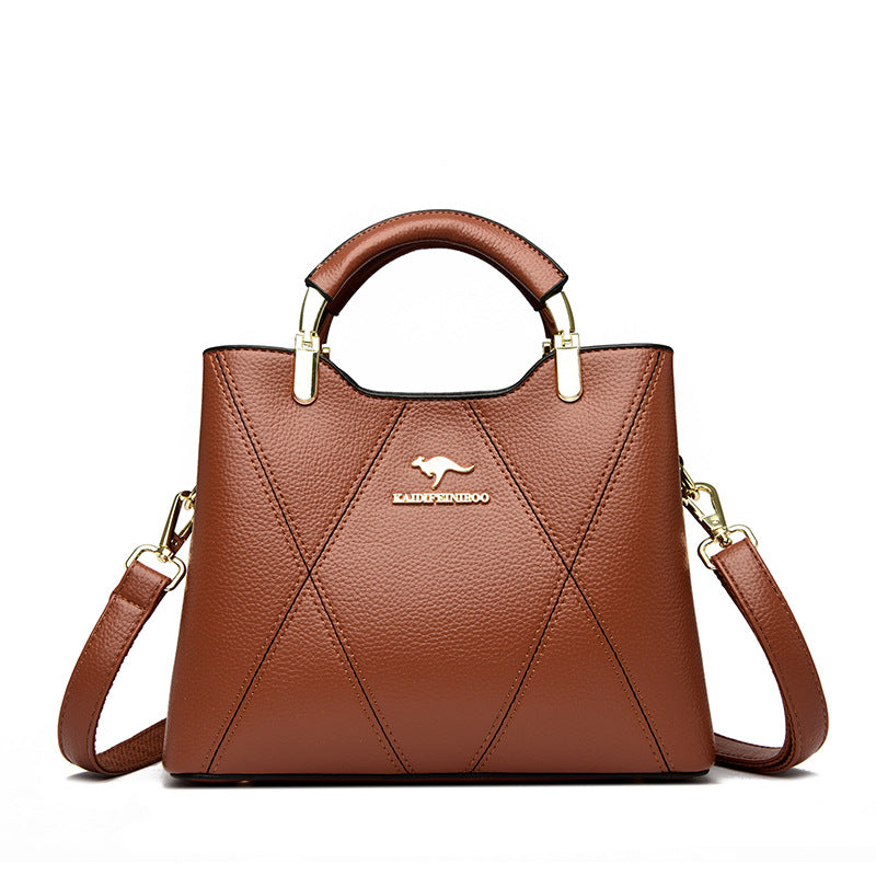 Womens Versatile High-Capacity Tote And Shoulder Bag