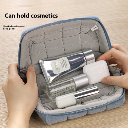Student Soft Material Pencil Case Portable Storage Bag