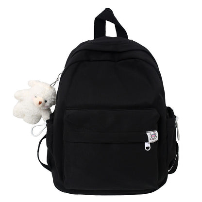 womens candy colored personalized all match simple backpack