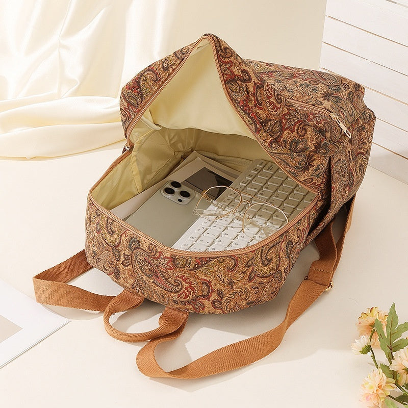 retro large capacity lightweight mens and womens backpack