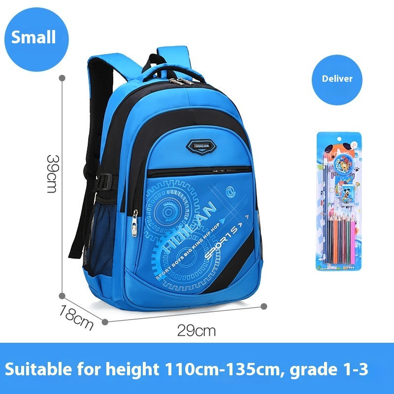 primary school student schoolbag male grade 1 3 6 schoolbag