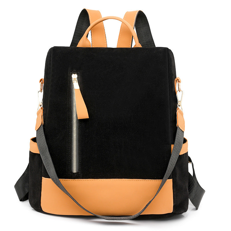 fashion all matching large capacity backpack go out travel