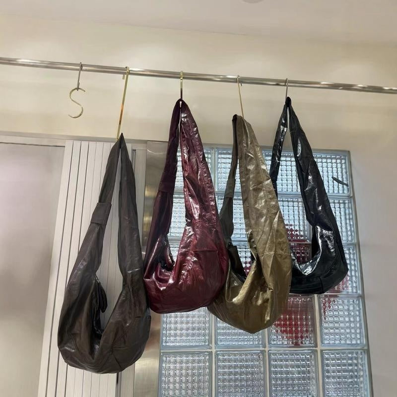 dumpling retro lazy shoulder messenger bag