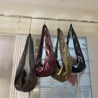 dumpling retro lazy shoulder messenger bag