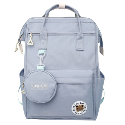 backpack travel simple style high school backpack