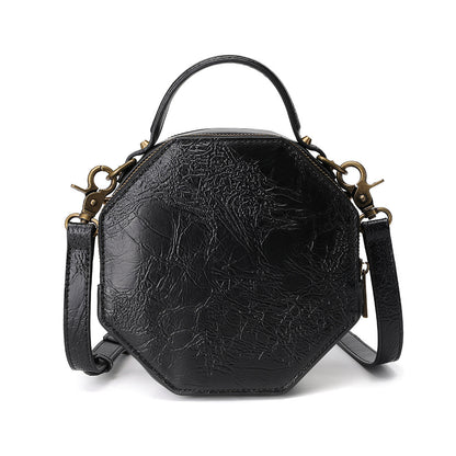 european and american punk industrial retro style womens shoulder messenger bag