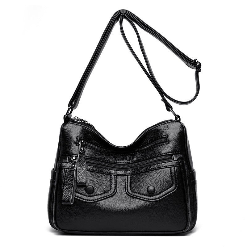 large capacity womens elegant all match messenger bag