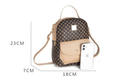 advanced texture korean style womens backpack