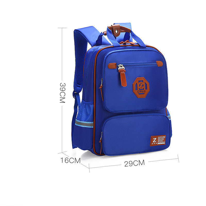 student fashion casual solid color schoolbag