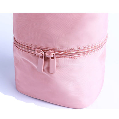 multifunctional portable travel cylinder cosmetic bag can be folded