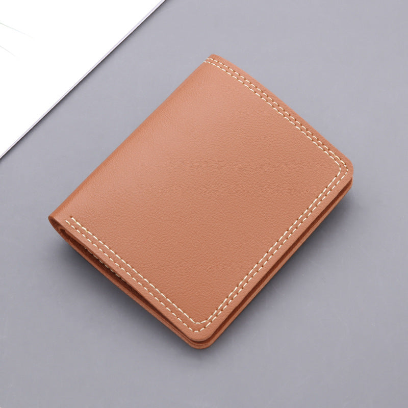 vertical men wallet is fashionable and slim