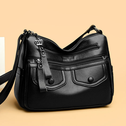 large capacity womens elegant all match messenger bag