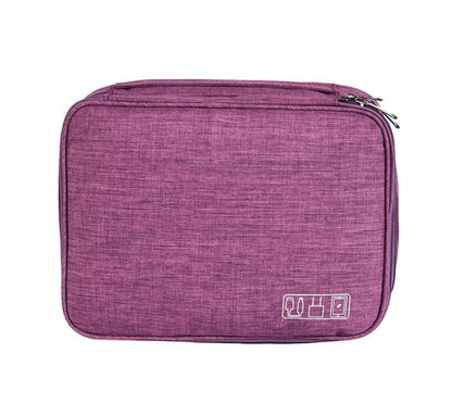 Multifunctional mobile power data cable storage bag