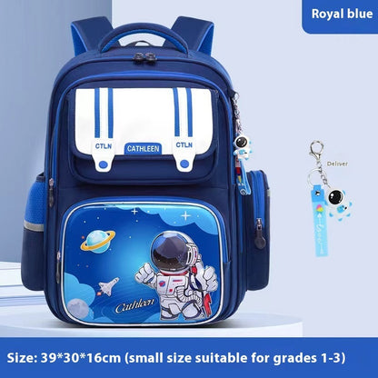 Student Waterproof And Lightweight Astronaut Cartoon Backpack