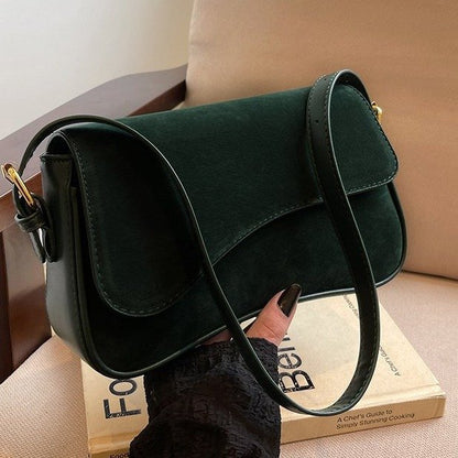 Retro Matte Shoulder Bag For Women