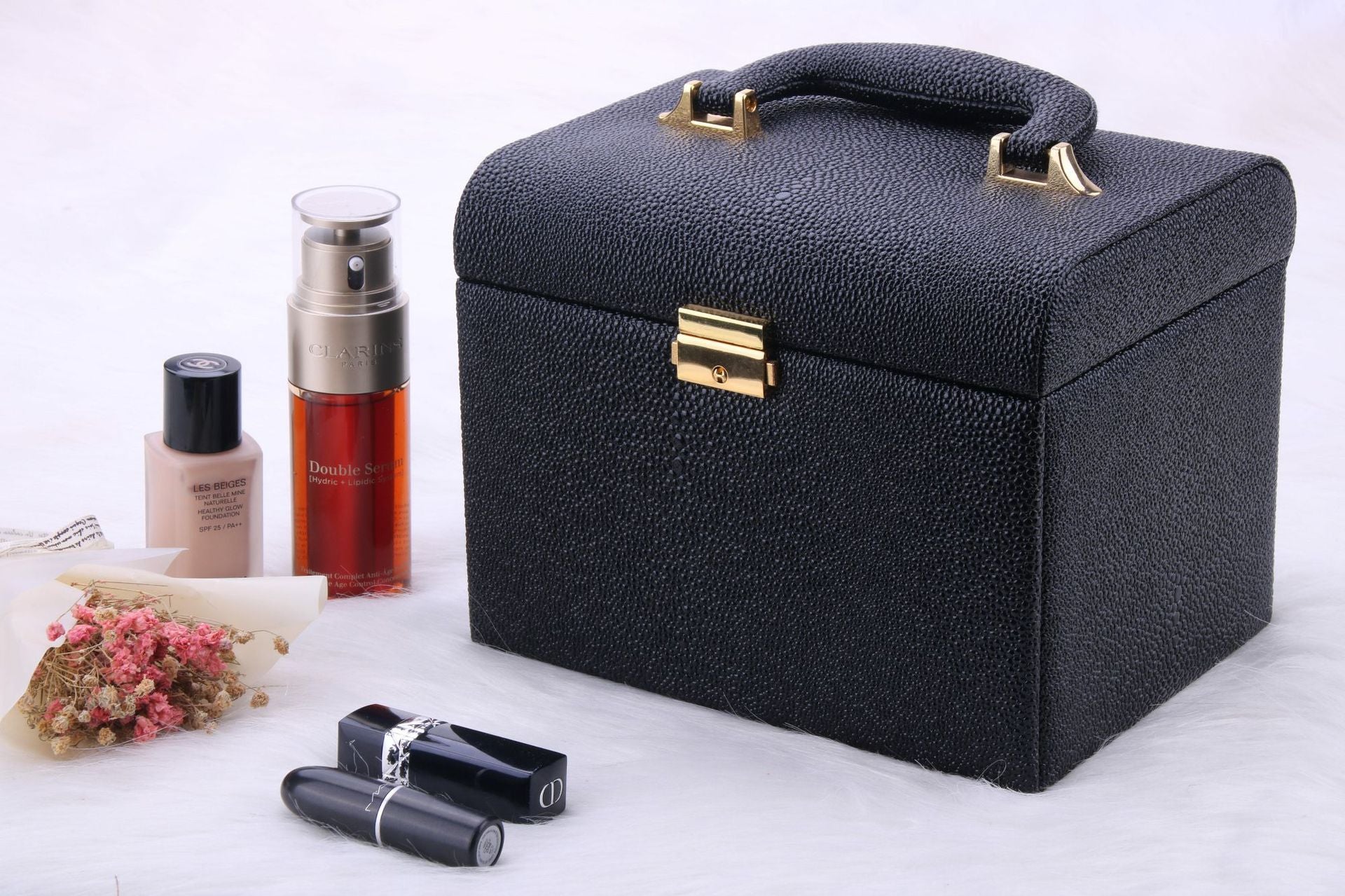 waterproof portable cosmetics storage box