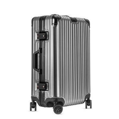 aluminum magnesium alloy luggage large capacity trolley case