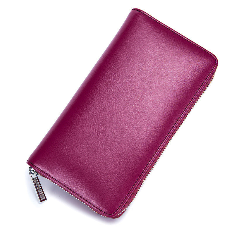 long wallet passport bag