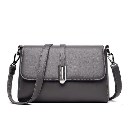 Casual PU Microfiber Leather Single Shoulder Crossbody Bag