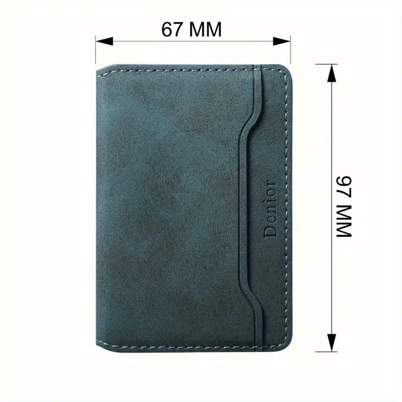 cell phone holder card cover magsafe magnetic card holder leather