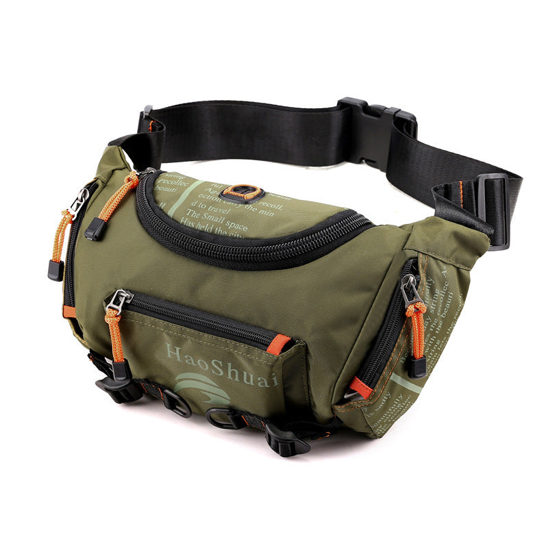 multi functional outdoor pocket sports mens shoulder messenger bag