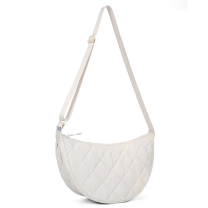 Womens High-Capacity Nylon Shoulder Crossbody Bag