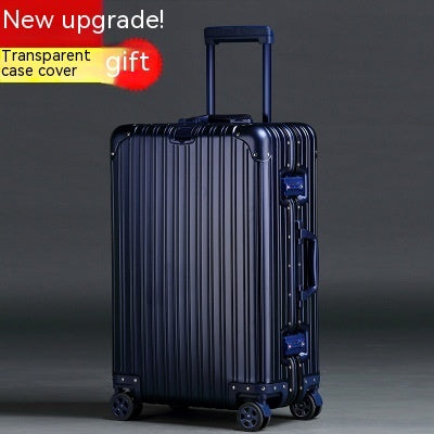 aluminum magnesium alloy luggage large capacity trolley case