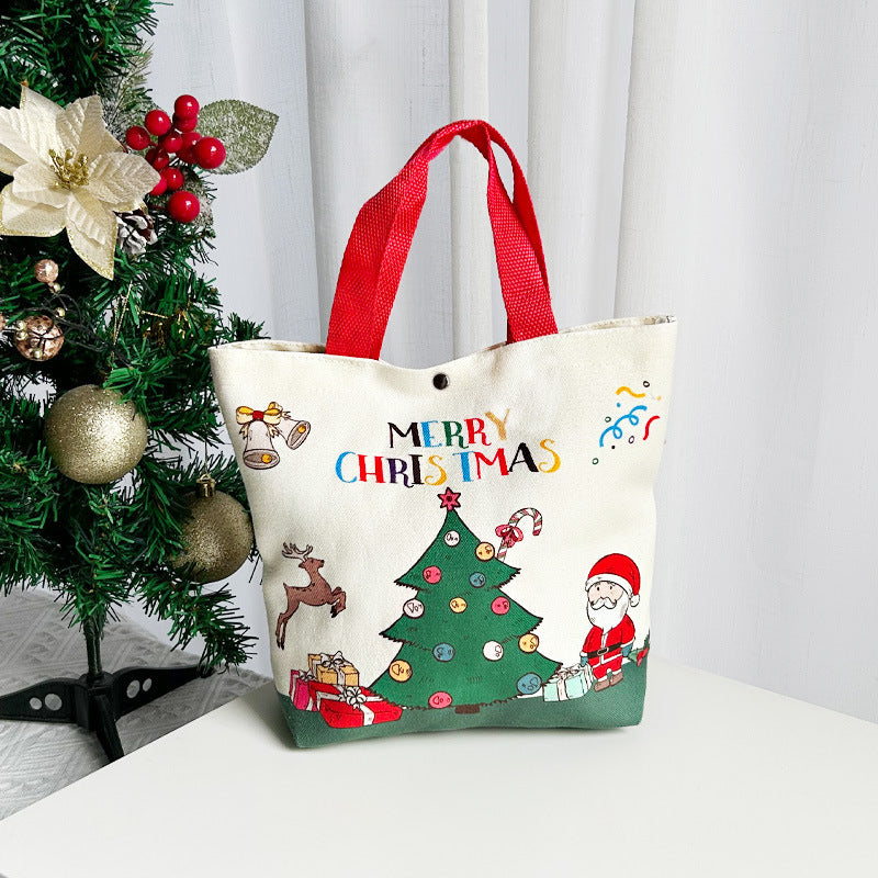 cartoon-santa-snowman-tote-canvas-bag