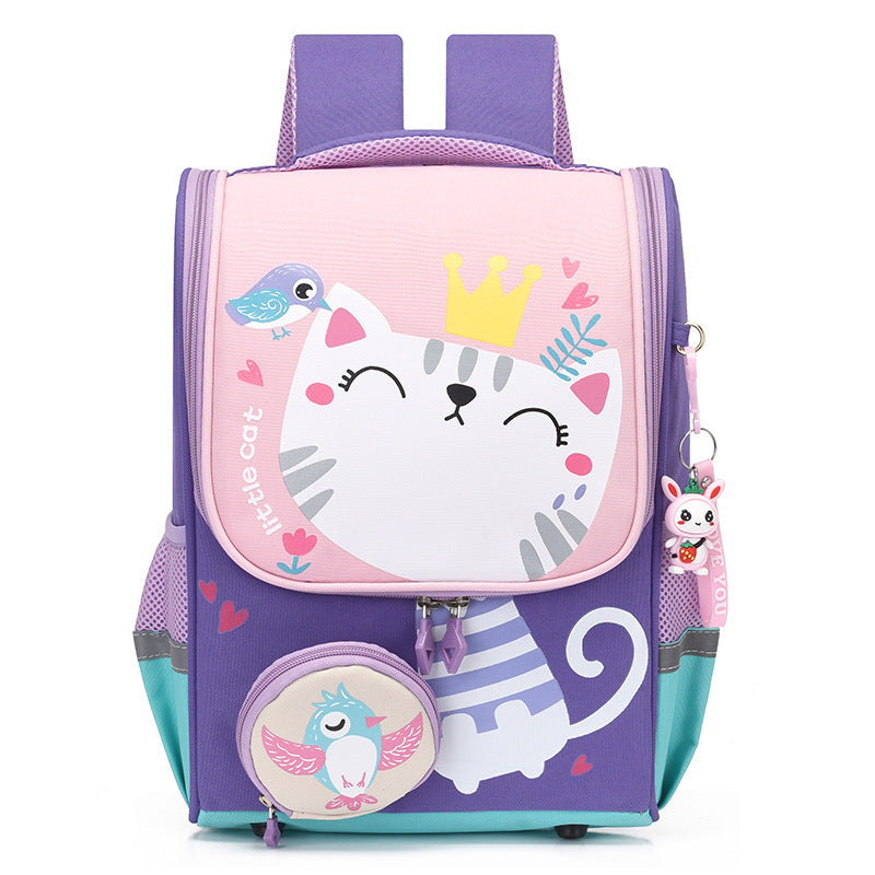 childrens schoolbag cartoon dinosaur space backpac