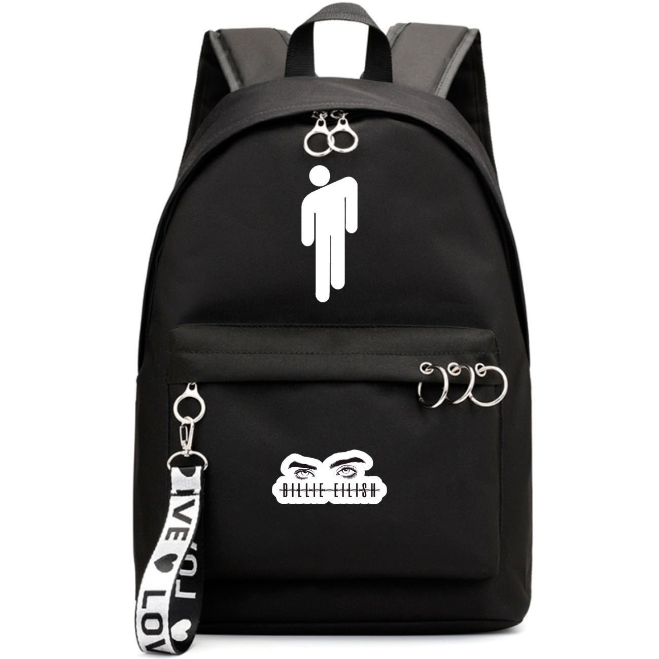 billie eilish shoulder bag student men and women