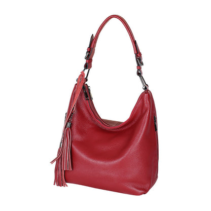 Women's First Layer Cowhide Shoulder Bag