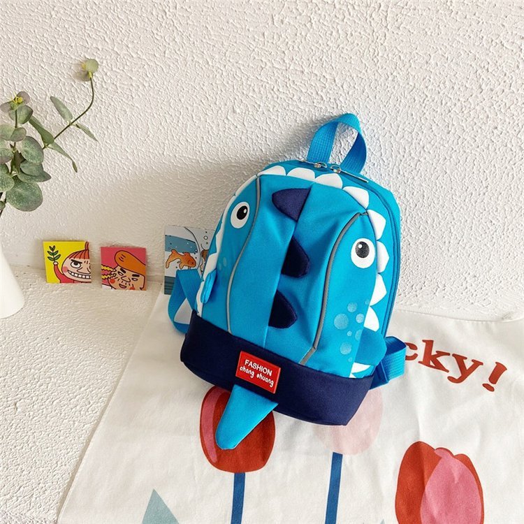 fashionable and simple childrens small dinosaur backpack