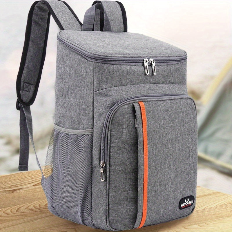 multifunctional shoulder sports bag insulated bag outdoor picnic insulated backpack leak proof shoulder ice bag